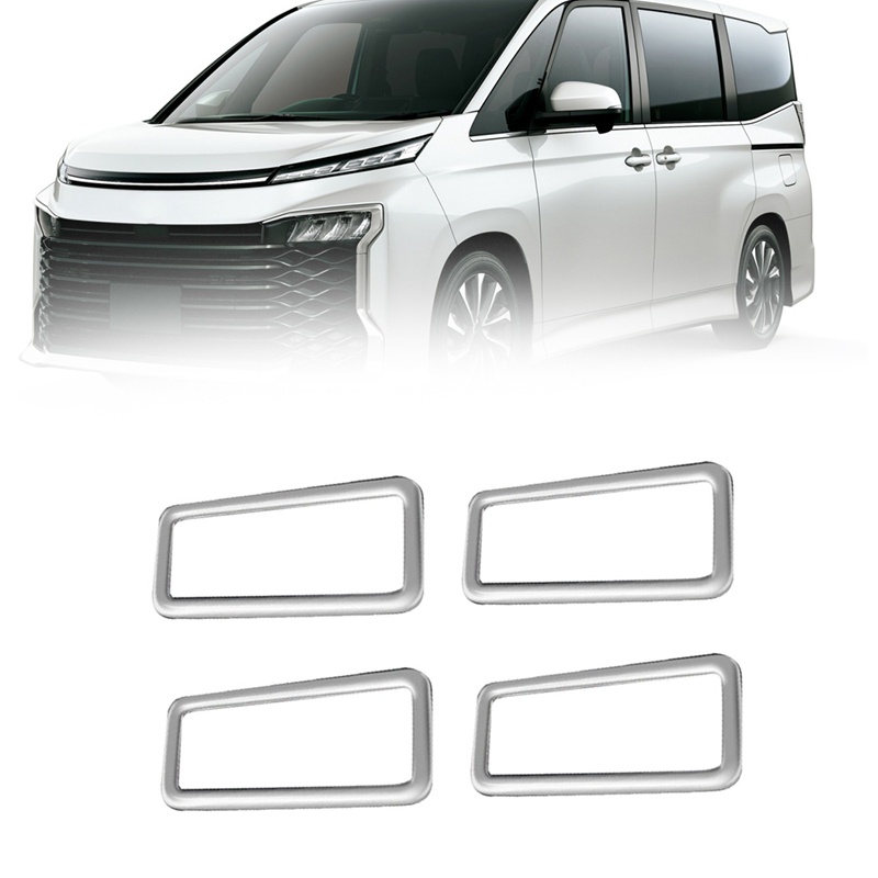Khung Viền Lỗ Thông Gió Phía Trước Bằng ABS Mạ Màu Cho Toyota Voxy 2022