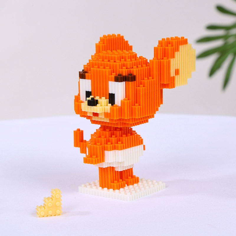 Bộ Đồ Chơi Lắp Ráp Mèo Và Chuột Vui Nhộn