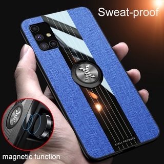 RING STAND ốp lưng samsung Samsung Galaxy M51 Có Vòng Khuyên Đỡ Điện Thoại Và Nam Châm Gắn Xe Ô Tô