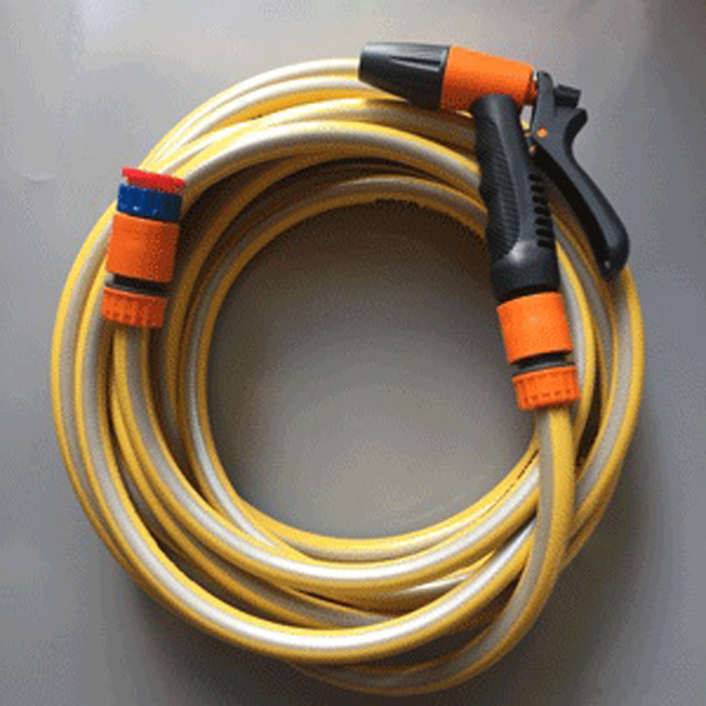 Vòi tưới cây rửa xe 9m-10m-11m tay bóp tùy chỉnh nhiều chế độ