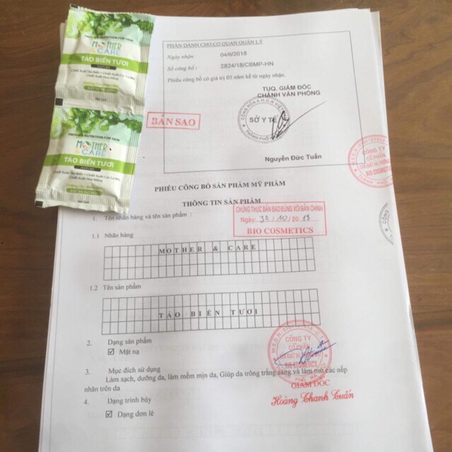 [1 gói] Cấy trắng da tảo biển tươi siêu mịn, siêu trắng | Thế Giới Skin Care