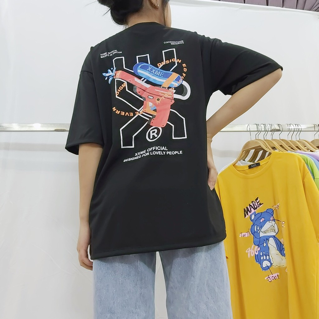 Áo thun nam nữ - Áo phông nam nữ Unisex tay lỡ form rộng Oversize chất vải 100%COTTON mát mềm mịn AT30 | BigBuy360 - bigbuy360.vn