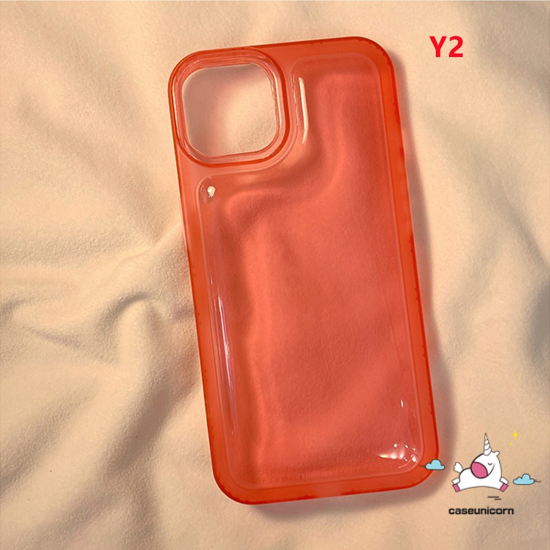 Ốp Điện Thoại TPU Mềm Trong Suốt Chống Sốc Nút Màu Sang Trọng Cho IPhone 14 13 12 11 Pro MAX X XR XS MAX 8 7 14 Plus