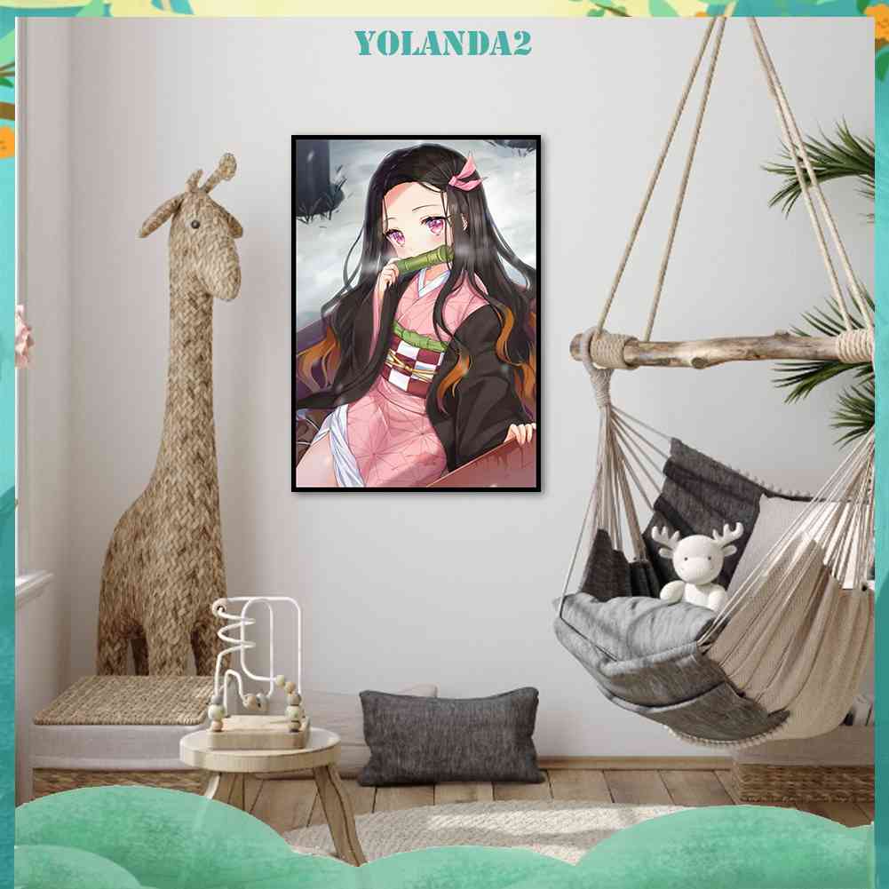 Toàn Bộ Bộ Tranh Thêu Chữ Thập 11CT DIY Hình Anime Đẹp Mắt