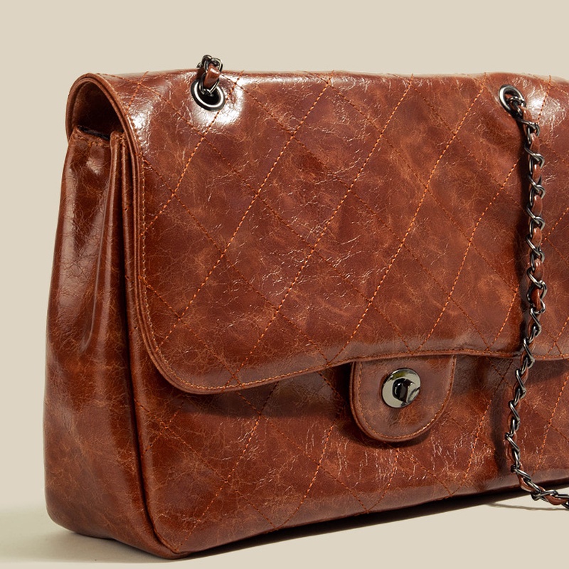 Túi đeo dưới cánh tay Hình Thoi Cỡ Lớn Phong Cách retro Thời Trang Mới 2022 Cho Nữ GYLXB358