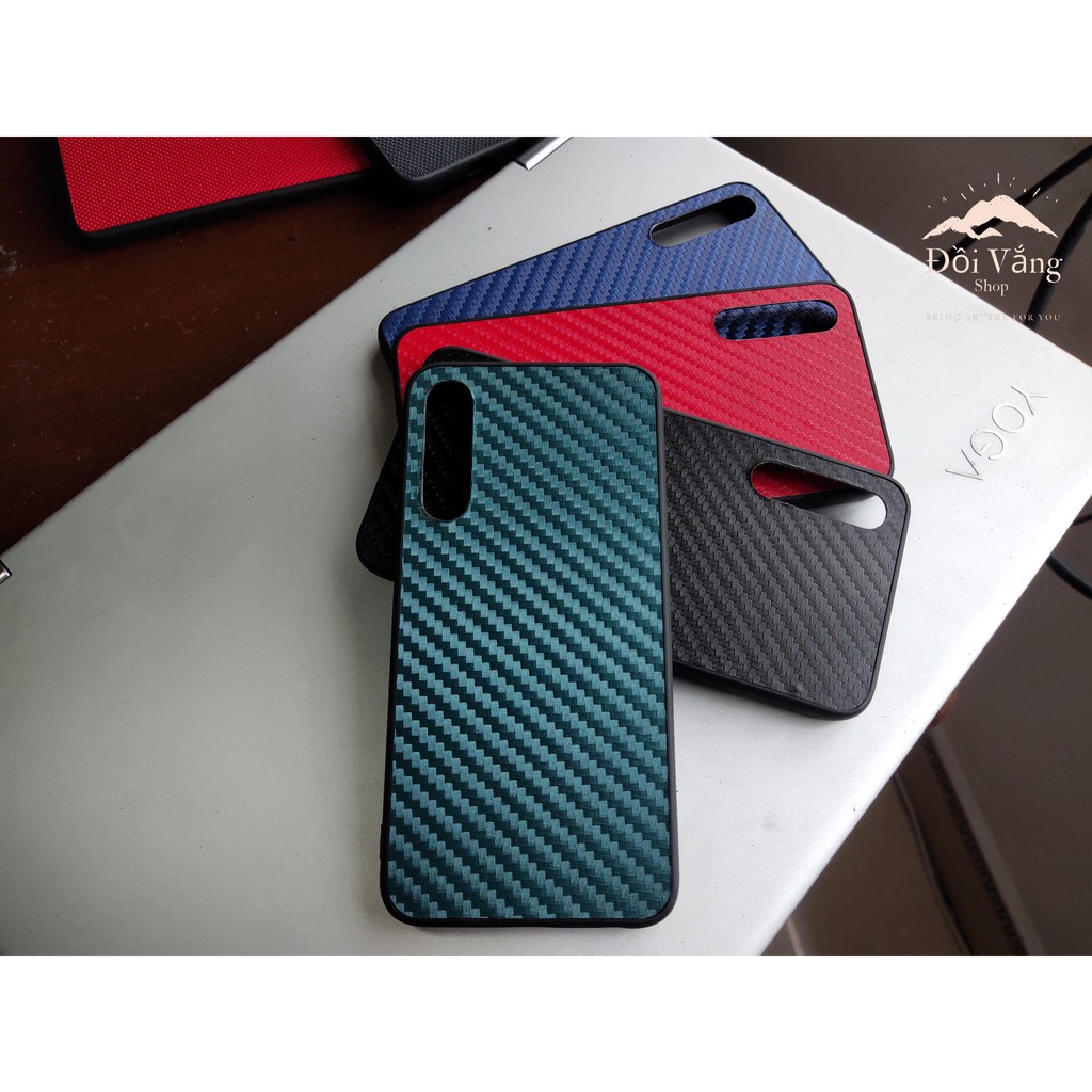 Ốp vân Cacbon Vsmart Live 4 live 1 Active 3 Joy 3 +