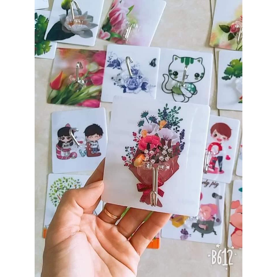 MÓC DÁN TƯỜNG 3D BẢN TO SIÊU CHẮC