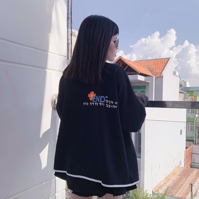 FREESHIP 50K - Áo Khoác Nỉ Jacket END Ulzzang Unisex Cadigan | BigBuy360 - bigbuy360.vn