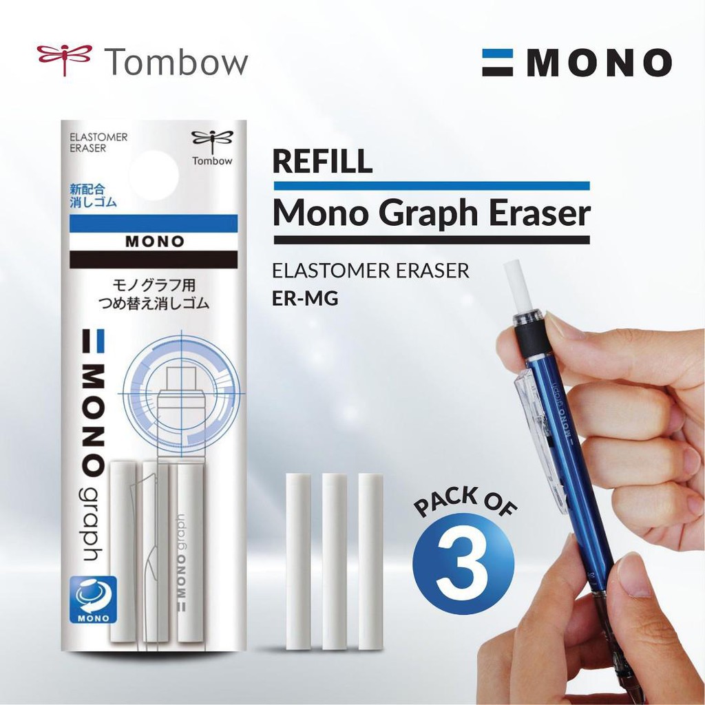 BÚT CHÌ KIM LẮC TOMBOW MONO GRAPH 0.5MM TỪ NHẬT BẢN - THÊM MÀU PASTEL