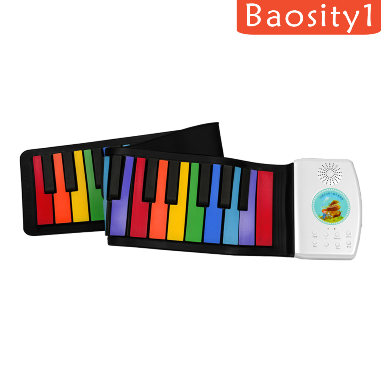 [BAOSITY1]Roll Up Piano Electric Digital Roll Up Keyboard Piano Gifts