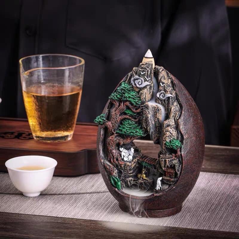 Thác Khói Tiểu Cảnh Phong Thuỷ