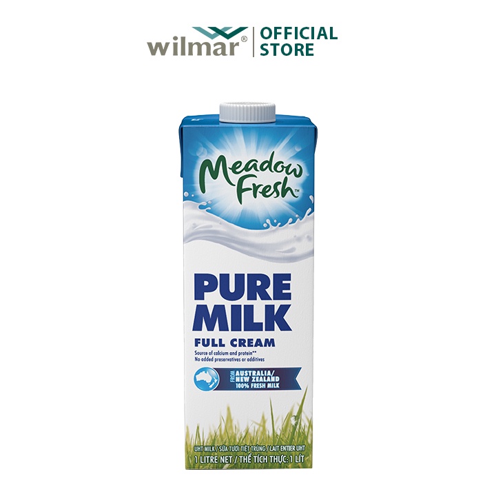 [SenXanh Emart] Sữa tươi tiệt trùng Nguyên kem nhãn hiệu Meadow Fresh 1L nhập khẩu Australia date mới nhất