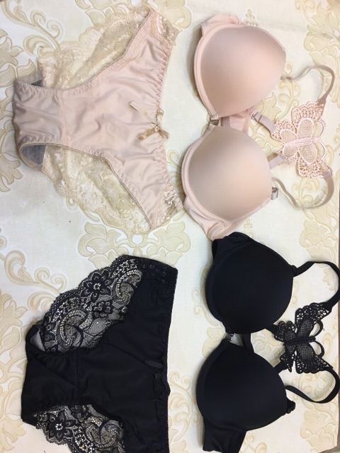 Bộ đồ lót cánh bướm sexy (Ảnh thật)