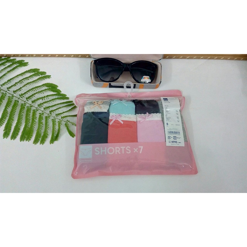 (Buôn sỉ trên 3 hộp) Set 7 quần lót GU hàng Nhật | BigBuy360 - bigbuy360.vn