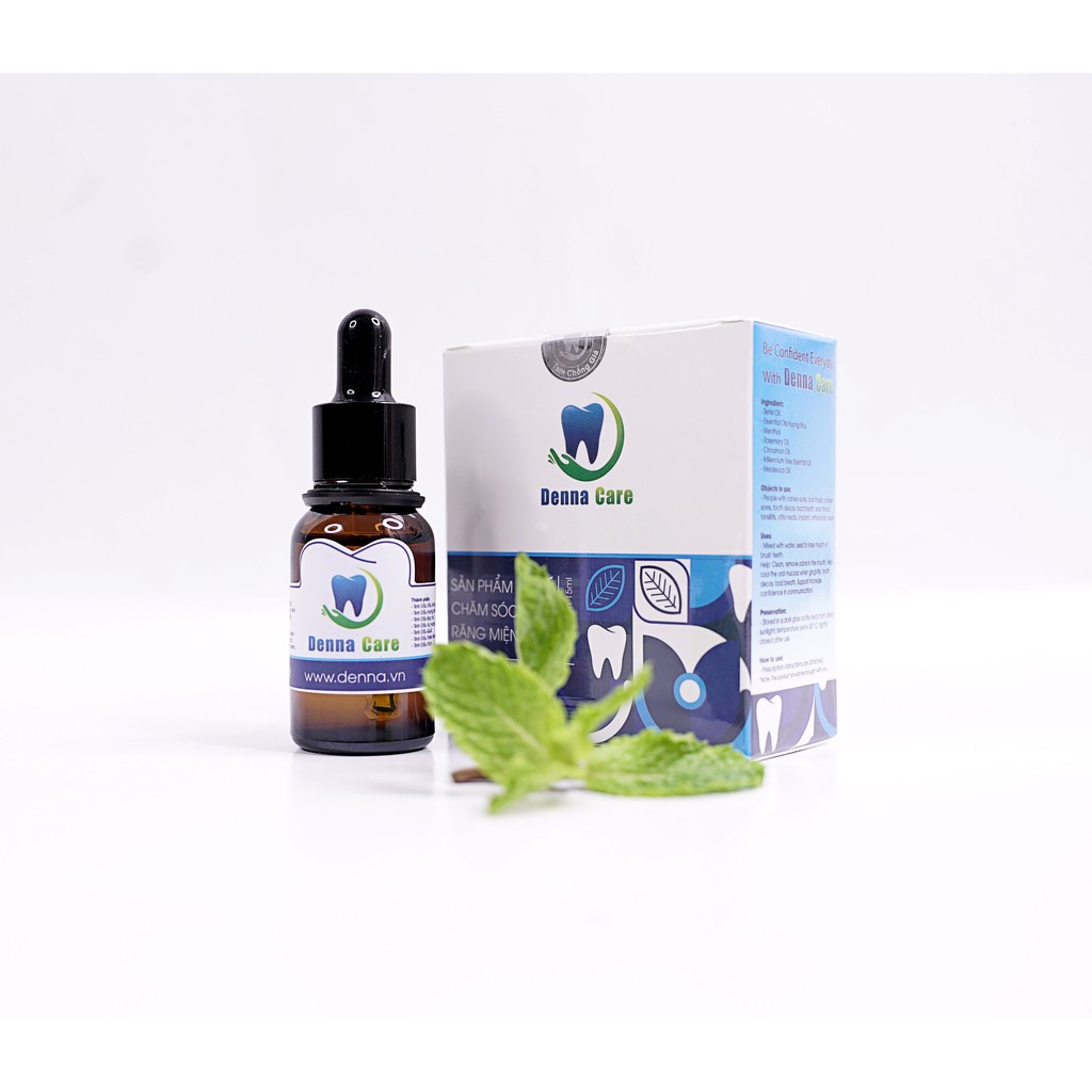 Denna Care Tinh Dầu 100% Thiên Nhiên Đánh Bay Sâu Răng-Hôi Miệng [ HÀNG CHÍNH HÁNG ]