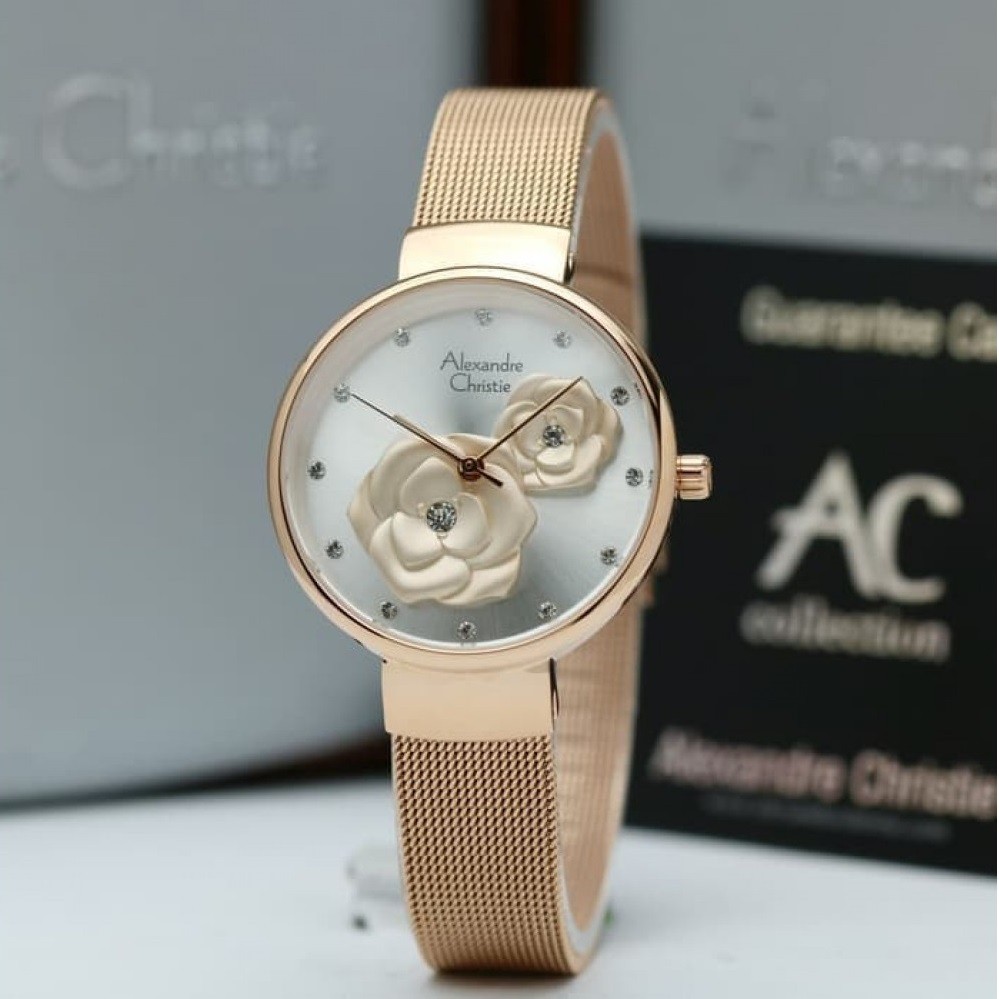 Đồng hồ đeo tay Nữ hiệu Alexandre Christie 2792LHBRGSL