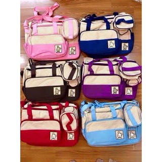 Set túi cho mẹ và bé đi sinh và đi chơi