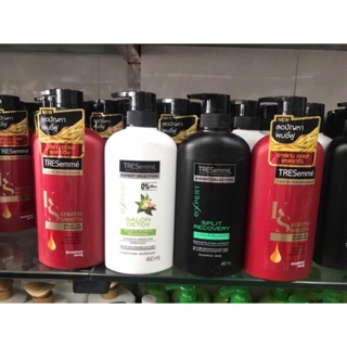 Dầu gội TRESmem màu đỏ dành cho tóc siêu mềm mượt