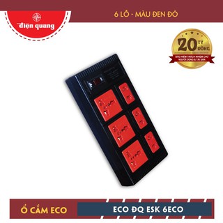 Ổ cắm điện quang eco đq esk 6eco dây 5m