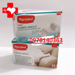 BĂNG KEO Y TẾ CO GIAN TIGERPLAST 10CMX1M THÁI LAN