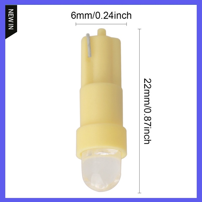 Đèn Led Đơn T5 COB T5 Bằng Sứ 3D Chuyên Dụng Cho Xe Hơi