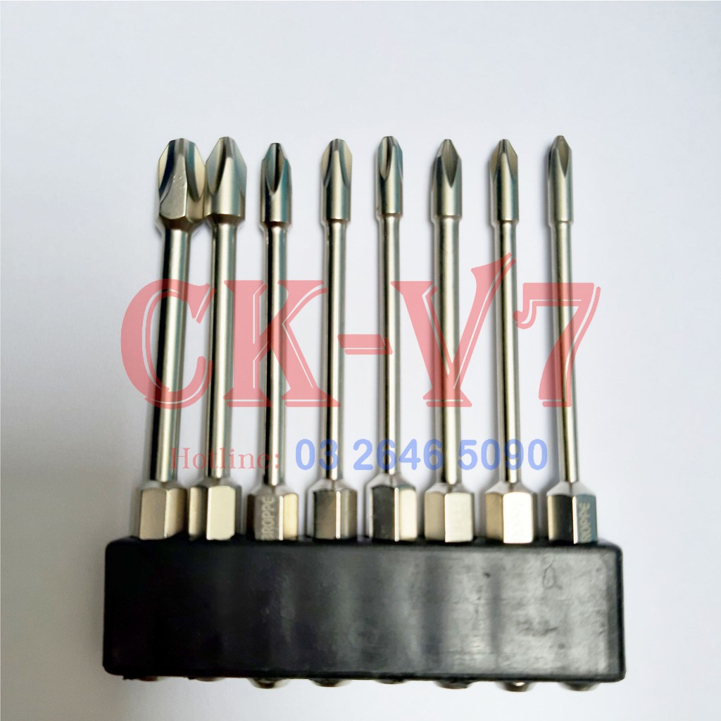 Mũi vít bake, Bộ 8 Mũi vít bake BROPPE cao cấp