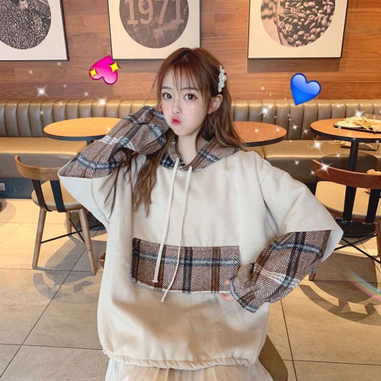 Áo khoác hoodie nam nữ có mũ, Áo nỉ bông unisex mặc cặp đôi dáng rộng nhiều màu chất dày dặn HD51 | BigBuy360 - bigbuy360.vn