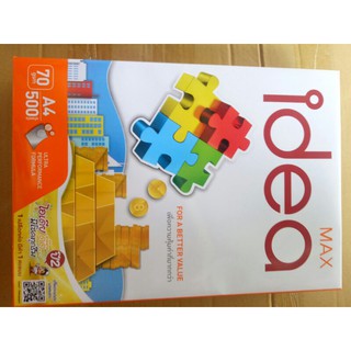 Giấy idea A4 70gsm/ 80gsm ( Ram = 500 tờ )
