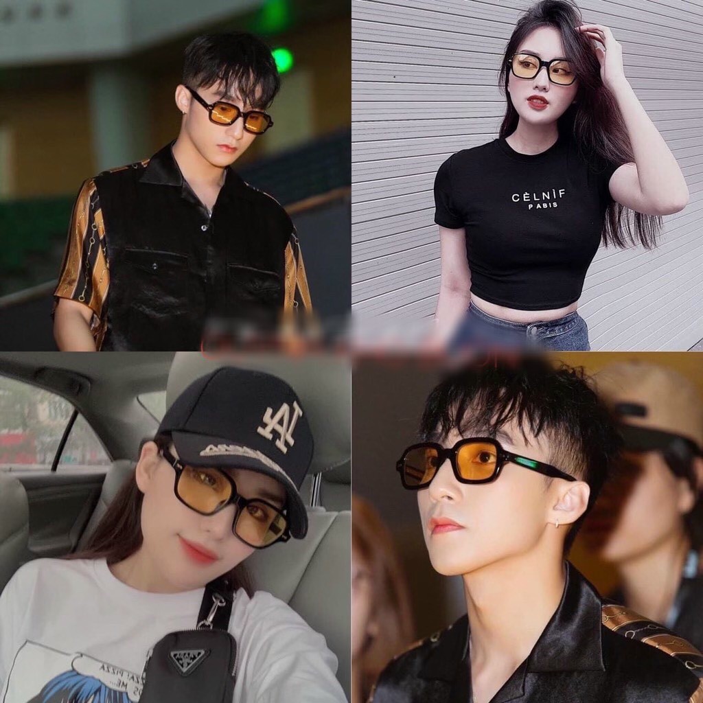 Kính Mát Thời Trang Nam Nữ Style Sếp Tùng Cực Hot Siêu Cool Siêu Ngầu