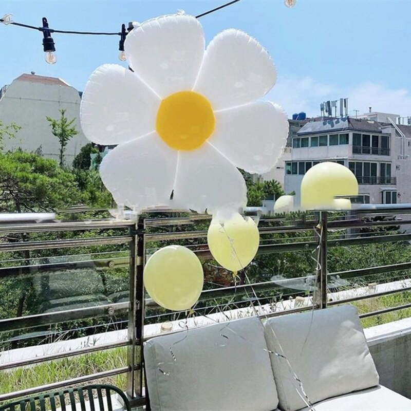 Bong Bóng Màng Nhôm Hình Hoa Mới Dùng Trang Trí Tiệc Sinh Nhật/Tiệc Cưới/Lễ Hội/Giáng Sinh/Sinh Nhật Cho Bé