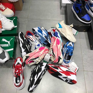 Giày Puma RS X3 Super (Xanh - Đỏ - Hồng - Trắng)