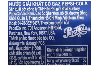 Thùng 24 chai Pépi hsd nhập liên tục