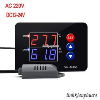 Mạch Điều Khiển Nhiệt Độ Và Độ Ẩm Đóng Ngắt Relay 12V 220V - M453