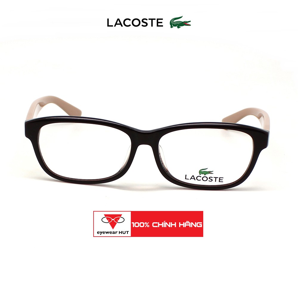 [Mã FARSBRT52 giảm 20% đơn từ 249K] Gọng Kính Oval Unisex Nhựa Acetate Thời Trang Chính Hãng LACOSTE - L2729A