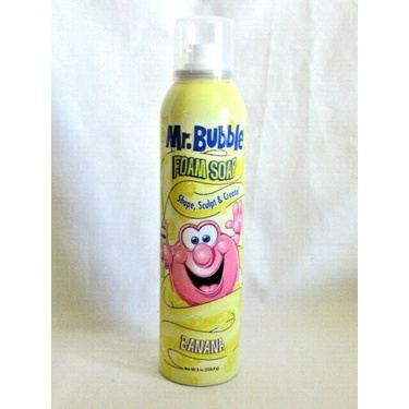 Bình xịt sữa tắm dạng bọt kem cho trẻ em Mr. Bubble Bubble Foam Soap 228,6g