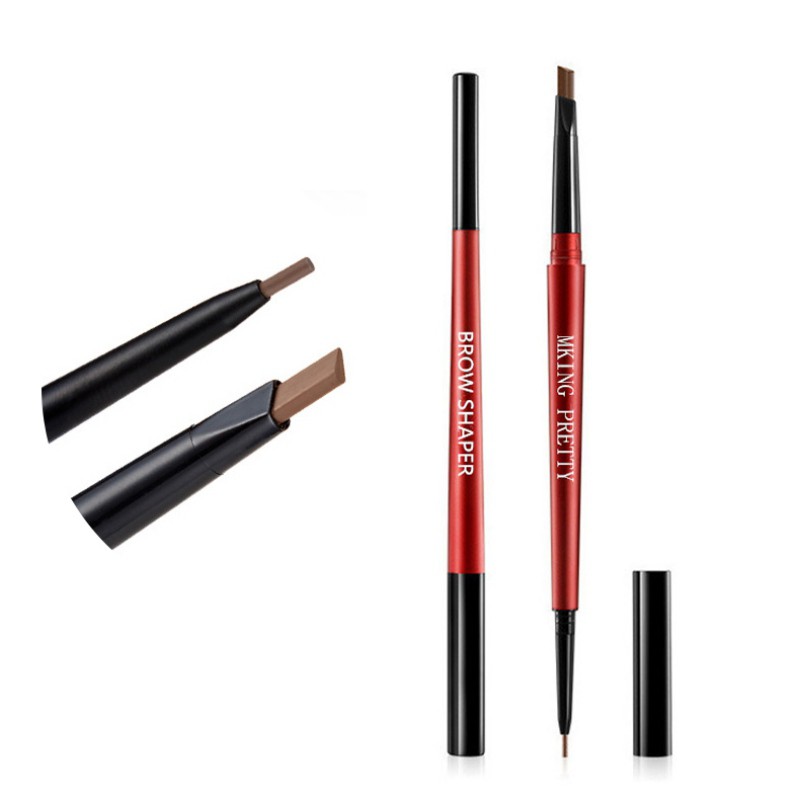 [Hàng mới về] Chì kẻ chân mày hai đầu tiện lợi chống thấm nước cho lớp trang điểm mắt bền lâu trôi | BigBuy360 - bigbuy360.vn