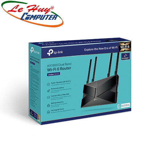 Bộ phát Wifi TP-Link Archer AX23 Băng Tần Kép AX1800 WiFi 6