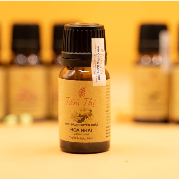 Tinh Dầu Hoa Nhài Tấm Thị Tinh Dầu Thiên Nhiên Nguyên Chất 100% Lọ 10ml Tinh Dầu Hoa Nhài Thơm Phòng Đuổi Muỗi Khử Mùi