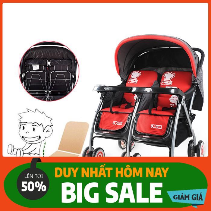 [CHẤT LƯỢNG]  Xe đẩy đôi Baobaohao 703A [UY TÍN]