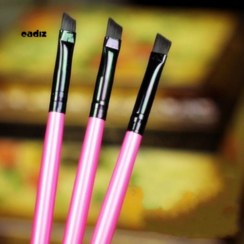 Bộ 3 Cây Cọ Trang Điểm Mắt/Kẻ Mắt/Lông Mày Chuyên Dụng