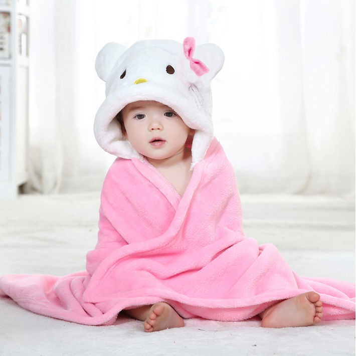 Khăn choàng carter cho bé hình Hello Kitty