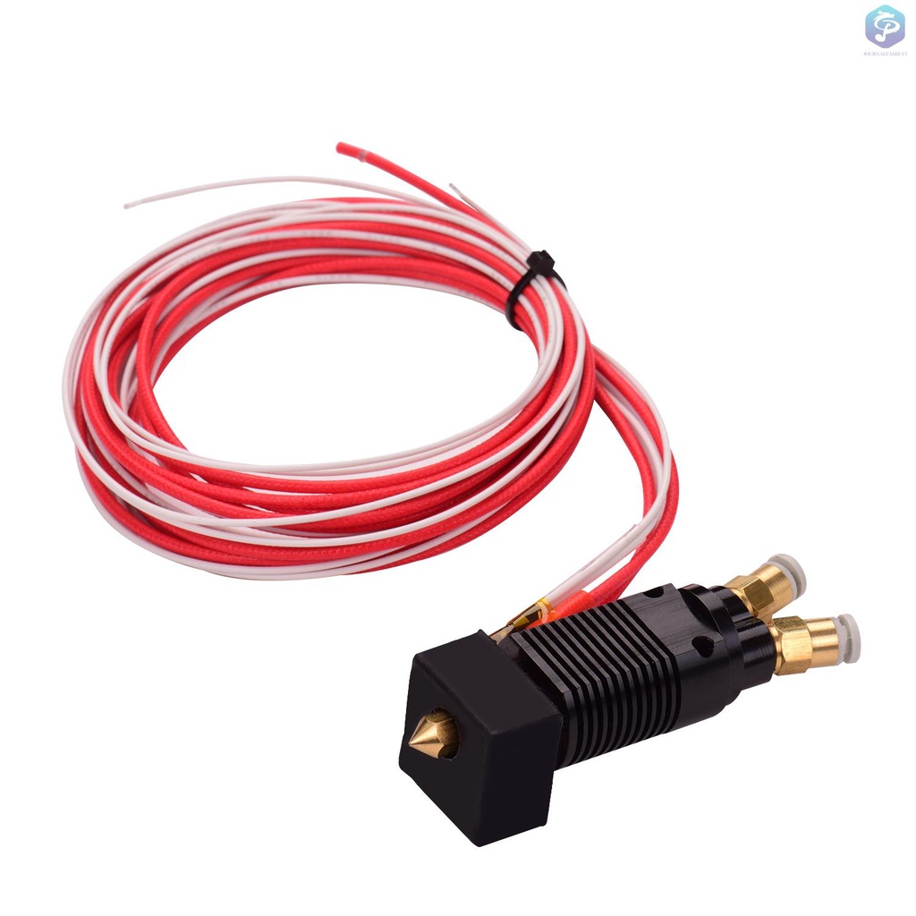 Bộ Máy Đùn Kim Loại 2 Trong 1 Màu Sắc Kép 0.4mm Đồng Thau 12v Tương Thích Với Cr-10 Series Ender-3 Cho Máy In 3d