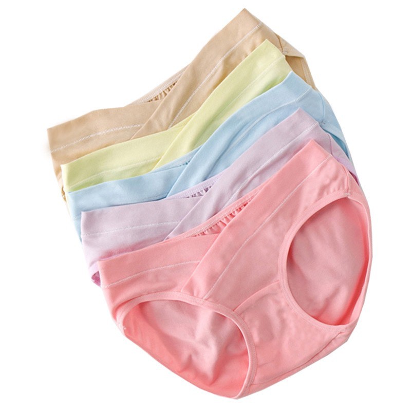 Quần lót bầu thun coton cạp chéo sexy gợi cảm túi zip cao cấp mặc trong váy dễ thương QL9005