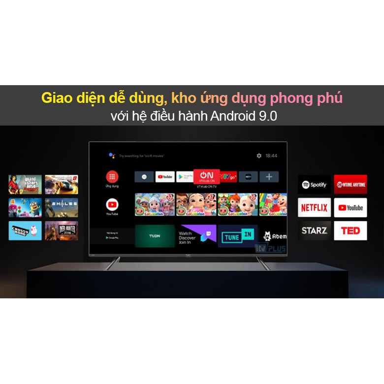 Smart Tivi Casper 4K 50 inch 50UG6100 Mới 2021, Tivi thái lan 50In 4k giọng nói.