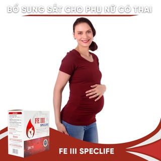 Thực phẩm bổ sung Sắt FE III SPECLIFE (Hộp 20 ống)