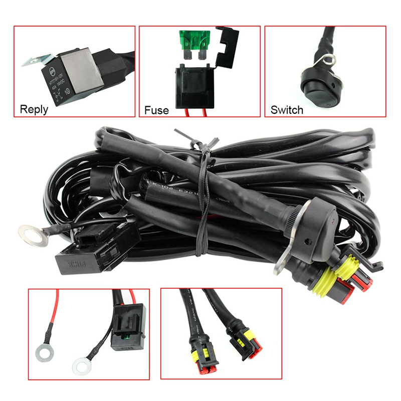 Dây Đèn LED Phá Sương Mù Chuyên Dụng Cho Xe Mô Tô BMW R1200GS / ADV F800GS