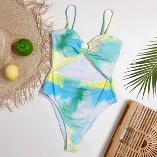Bikini loang màu phối khoen