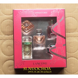 Bộ nước hoa Giftset Lancome Les Miniatures 5 Chai