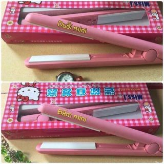Máy Uốn Tóc Mini Hello Kitty