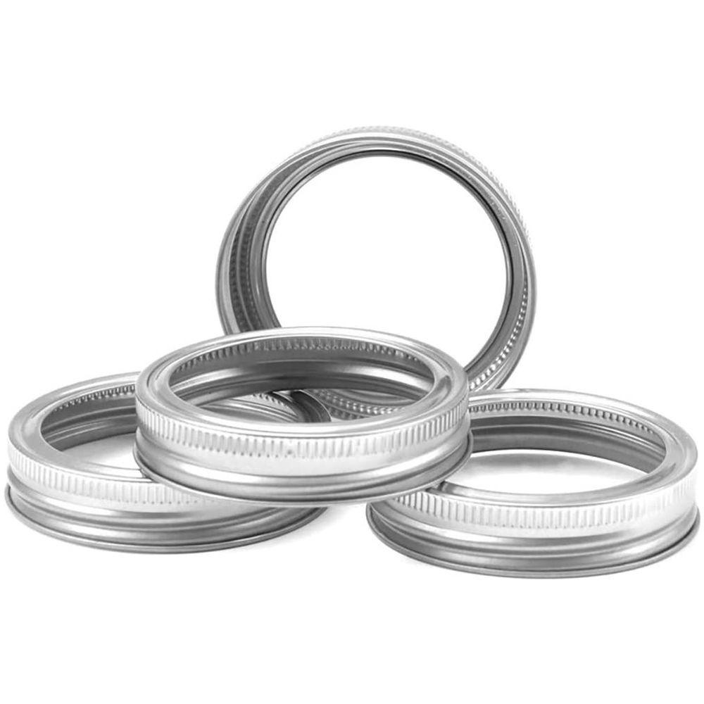 LEISURE Set 10 / 20 Nắp Đậy Chai Lọ Bằng Thiếc Miệng Rộng Tiện Dụng